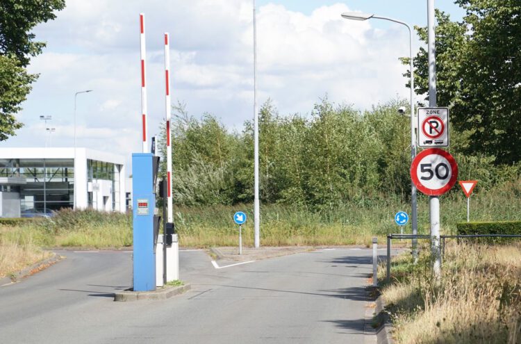 Verkeersborden Bedrijventerrein